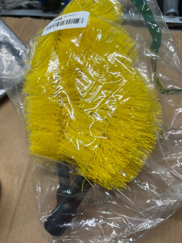 Photo 2 of 2 PCS Gutter Cleaning Replacement Brush Gutter Cleaning Brush Parts Accessories for Cleaning Leaves and Debris from The Ground