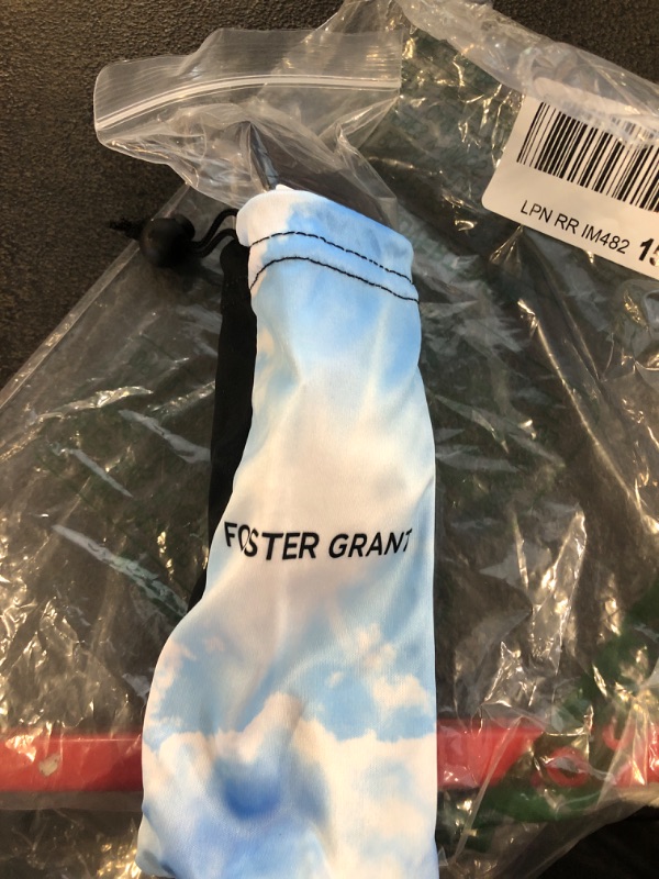Photo 1 of ***USED***Foster Grant Women's Latte Oval Reading Sunglasses, Black/Transparent, 62 mm + 2.5