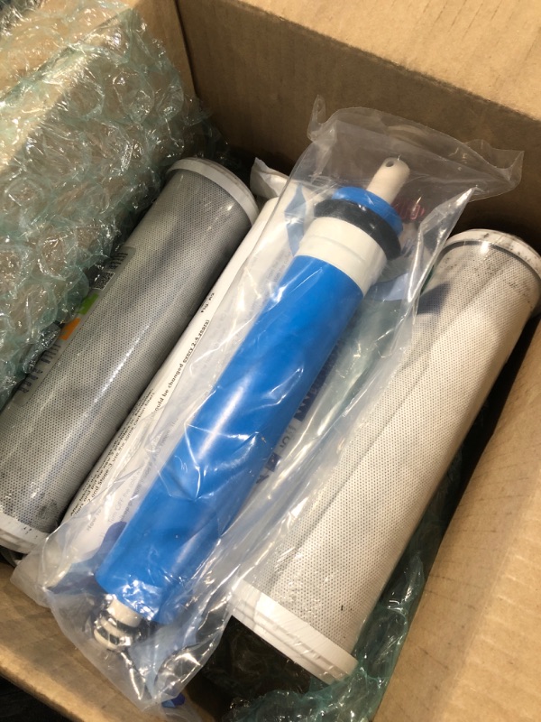 Photo 3 of APEC Water Systems FILTER-MAX45 US Made 50 GPD Complete Replacement Set for Ultimate Series Reverse Osmosis Water Filter System Stage 1-5