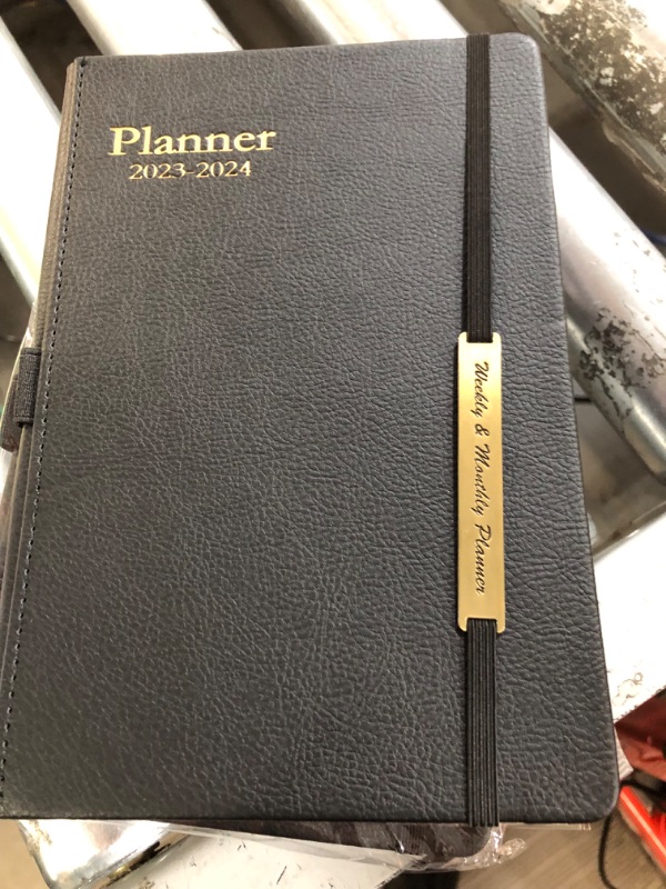 Photo 3 of Daily Planner 2023-2024, Weekly Monthly Planner 2023-2024 from Jul 2023-Dec 2024, 18 Month5.6" x 8.2", A5 Size, Black