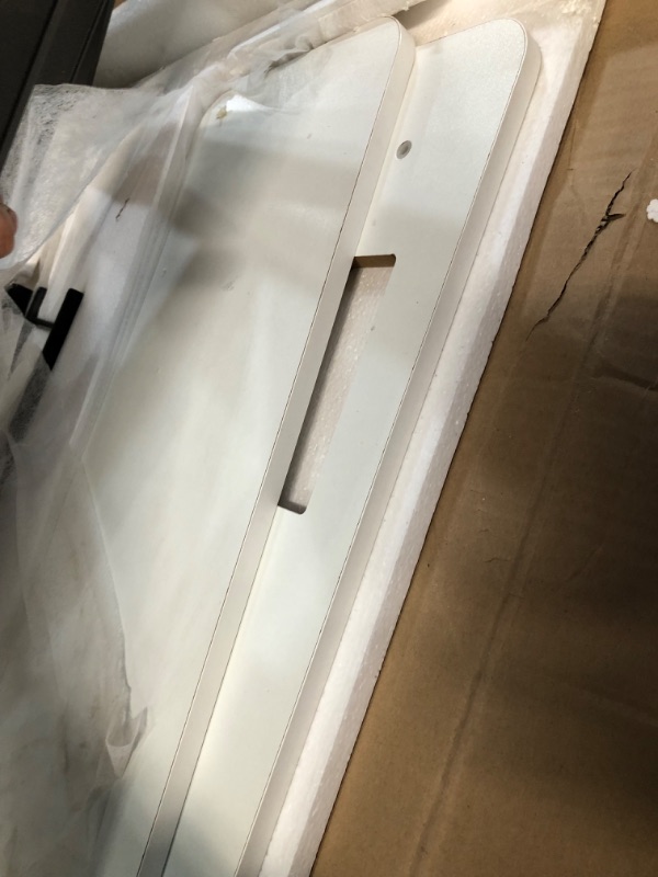 Photo 1 of Armocity 47'' Music Studio Desk with Power Outlet, Studio Desk for Music Production, Recording Studio Desk  White