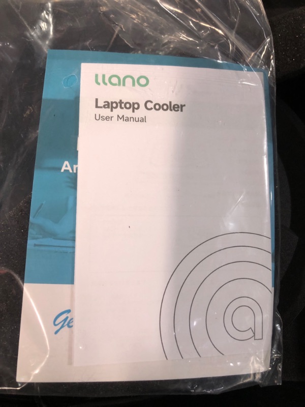 Photo 3 of llano RGB Laptop Cooling Pad with Powerful Turbofan, Gaming Laptop Cooler Radiator  15-19in