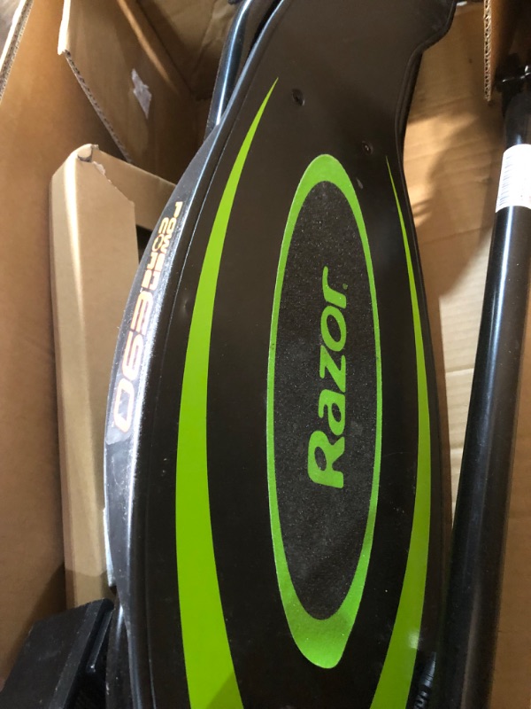 Photo 5 of (READ FULL POST) Razor Power Core E90 Electric Scooter - Hub Motor, Up to 10 mph and 80 min Ride Time, for Kids 8 and Up Green 