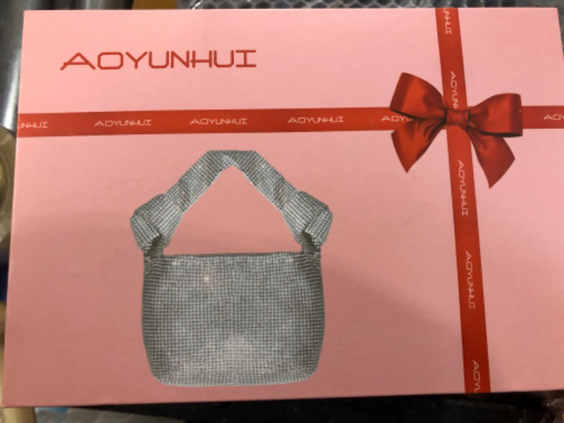 Photo 1 of AOYUNHUI Hand Bags Purses for Women Rhinestone Bag Clutch Purses Party Wedding