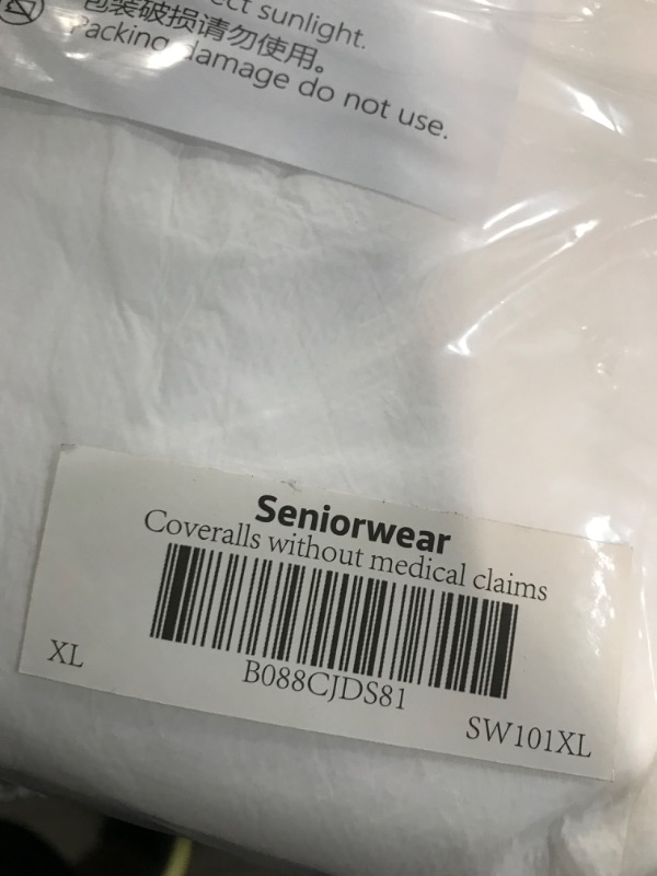 Photo 3 of 
SET OF 3**** Seniorwear Disposable Isolation Coveralls - XL