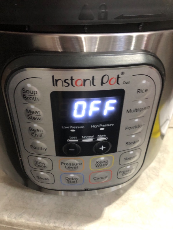 Photo 5 of ***DAMAGED - SEE COMMENTS***
Instant Pot Duo 7-in-1 Electric Pressure Cooker, Slow Cooker, Rice Cooker, Steamer, Sauté, Yogurt Maker, Warmer & Sterilizer, Includes App With Over 800 Recipes, Stainless Steel, 8 Quart 8QT Duo