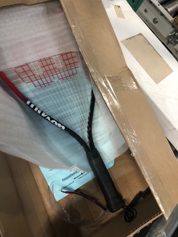 Photo 1 of MISSING BALLS****WILSON Sporting Goods Racquetball All Gear Set, Red, One Size (WRR0096003)