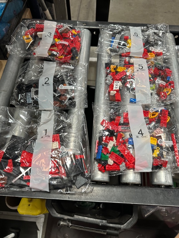 Photo 4 of **MISSING** READ INTIRE POST**
LEGO Harry Potter Hogwarts Express 76405 Building Set for Adults (5,129 Pieces) This set contains 2 unnumbered bags. 45 numbered bags, numbered 1-45. one bag for each number. You only have bags 1, 2, 3, 4, 5, 6, 10, 13, 14, 