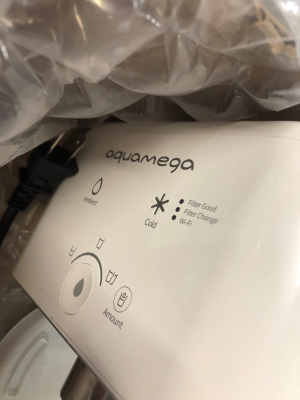 Photo 1 of Coway Aquamega 200C Countertop Water Purifier with a cold-water setting, a new advanced filter, and Coway Io-Care app connectivity,White,16.5 x 7.1 x 14.7