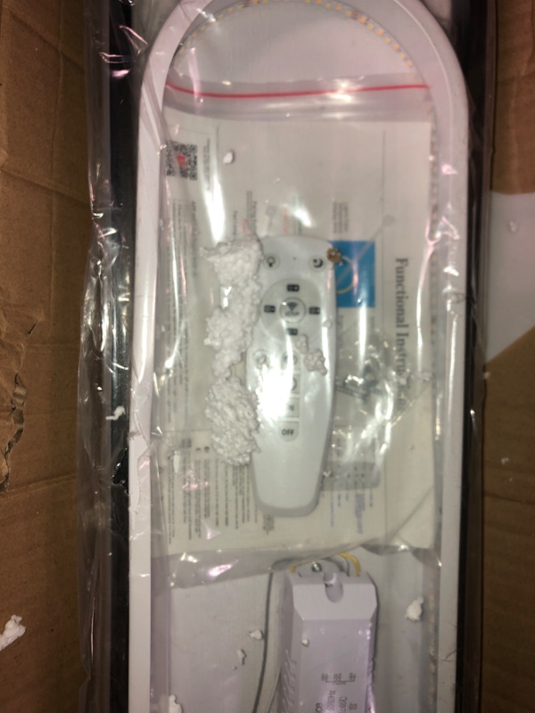 Photo 1 of Naroume Modern LED Linear Ceiling Lights - Control 4ft- (6-58) x2W (CRI 85+)