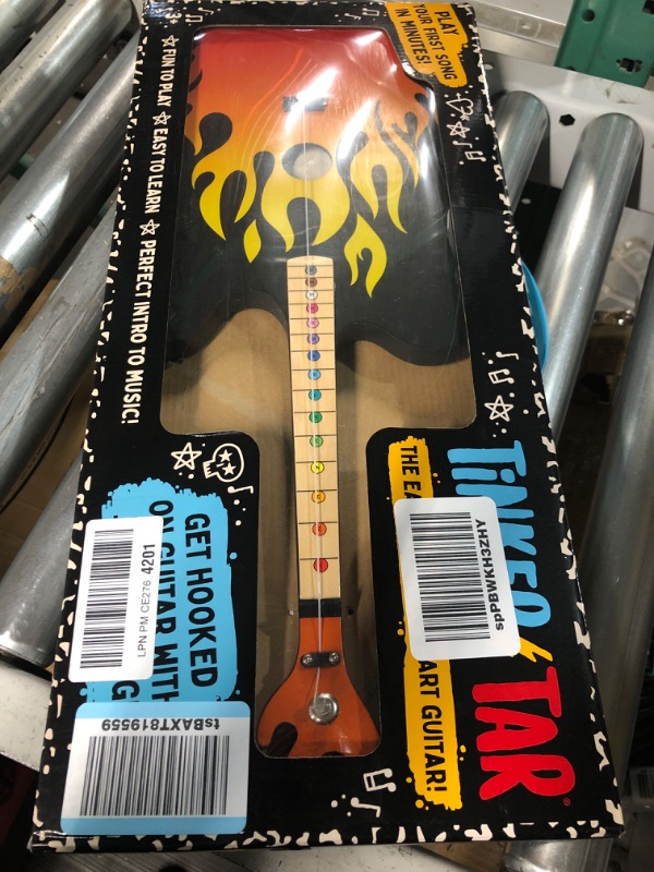 Photo 2 of (READ FULL POST) TinkerTar - Flame Electric Guitar - The Easiest Way to Start and Learn Guitar - 1 Stringed Toy Instrument