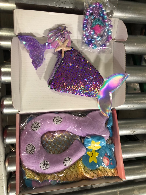 Photo 1 of  5piece Mermaid Outfits 7pices Mermaid Jewelry Kit for Girls