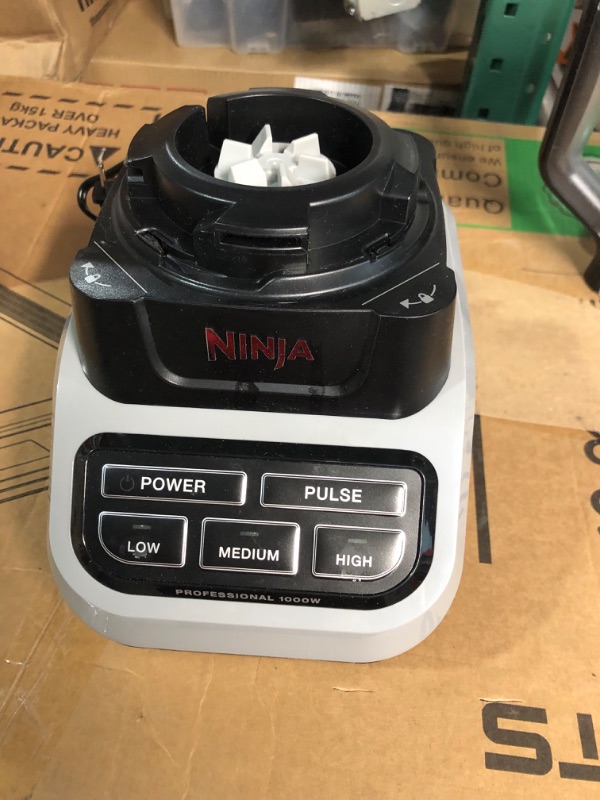 Photo 2 of **parts only no refunds** Ninja BL610 Professional 72 Oz Countertop Blender with 1000-Watt Base and Total Crushing Technology 