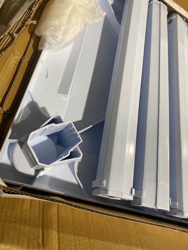 Photo 1 of BC Classics Plastic Domino & Game Table with Tile Racks & Drink Holder