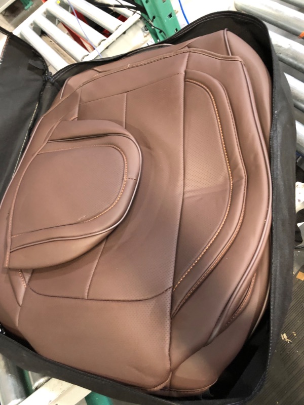 Photo 4 of Coverado Front Seat Covers 2 Pieces, Waterproof Leather Auto Seat Protectors,