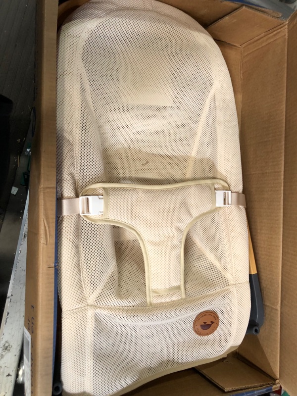 Photo 2 of ANGELBLISS Baby Bouncer, Portable Bouncer Beige)