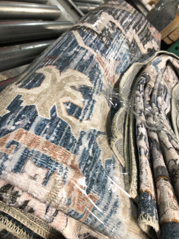 Photo 1 of Washable Rug 9x12 Grey Multi Large Rugs Vintage  