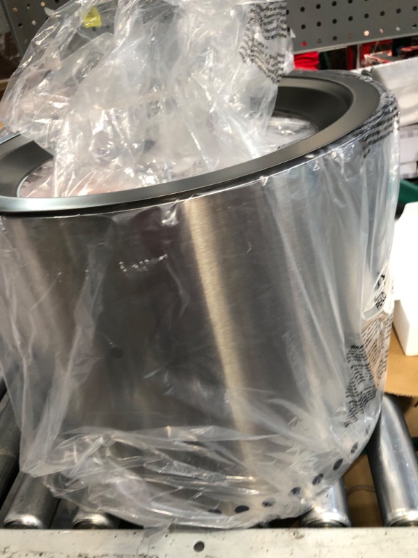 Photo 1 of Solo Stove Ranger Backyard Bundle 2.0 | Incl. Ranger Smokeless Fire Pit, Stand, Shield, Shelter and Lid, Portable for Wood Burning, Removable Ash Pan, Stainless Steel, H: 15.25in x Dia: 15in, 21.5lbs