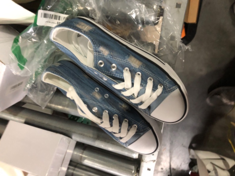 Photo 1 of *****STOCK IMAGE FOR SAMPLE*****
ZGR Women’s Canvas Low Top Sneaker Lace-up Classic Casual Shoes size 8