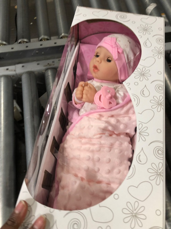 Photo 3 of Adora Adoption Baby Hope - 16 inch Realistic Newborn Baby Doll with Doll Accessories and Certificate of Adoption