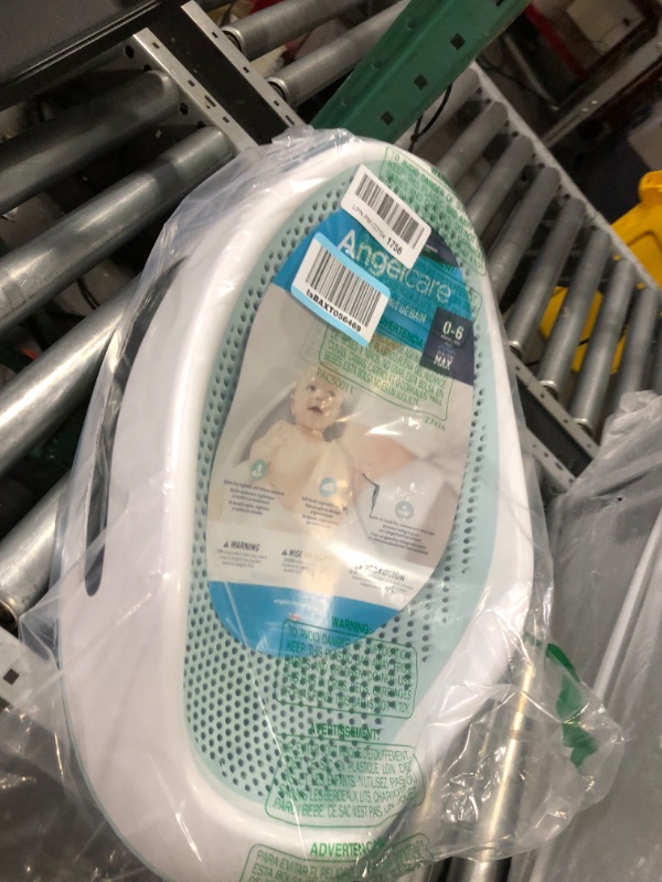 Photo 2 of Angelcare Baby Bath Support (Aqua) | Ideal for Babies Less than 6 Months Old