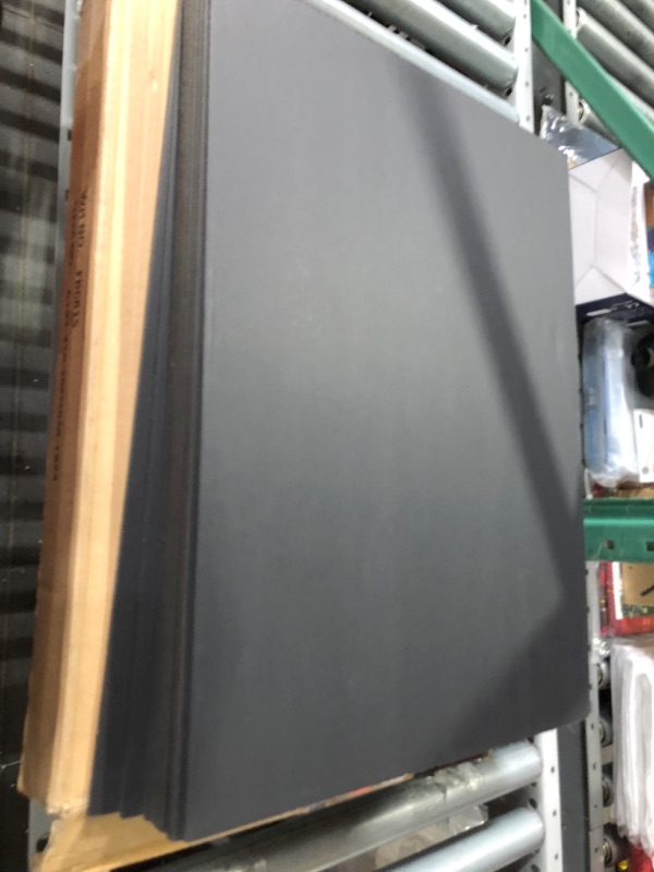 Photo 2 of MBC MAT BOARD CENTER, 3/16" Thick Foam Core Board 11x14, Black Foam Backing Boards (Pack of 10)
