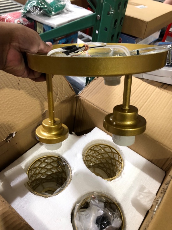 Photo 1 of NSRCE Semi Flush Mount Ceiling Light Fixture