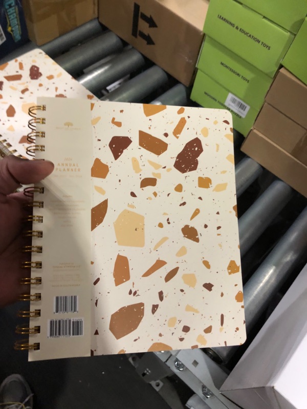 Photo 3 of 2024 Terrazzo Annual Planner by Bright Day, 8.25 x 6.25