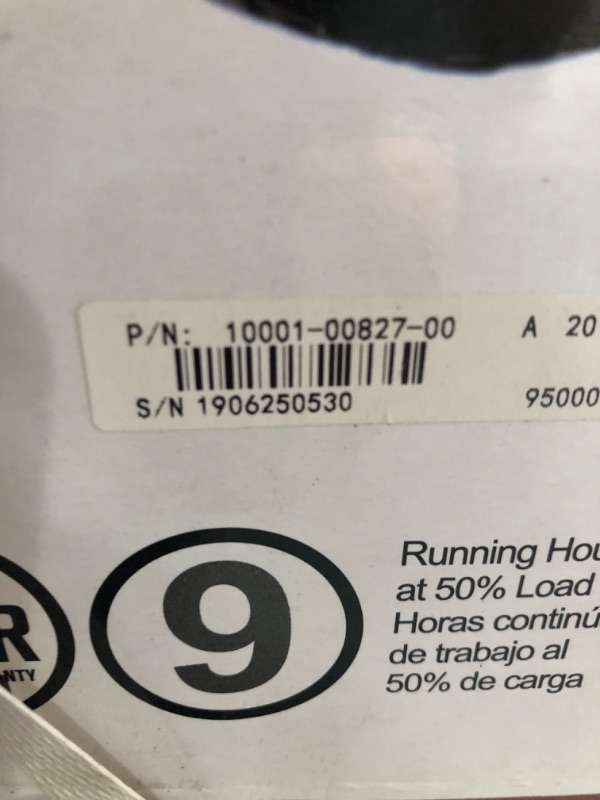 Photo 6 of **HEAVY AND LARGE - TRUCK/SUV NEEDED FOR PICKUP**
A-IPower SUA12000EC 12000-Watt Gas Powered Generator W/Electric Start (CARB/EPA), 12000 Watt, Wheel Kit Included
