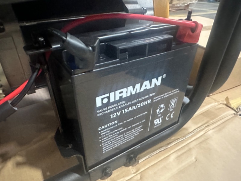 Photo 4 of Firman R-H07552 9,400 W / 7,500 W Hybrid Dual Fuel Generator