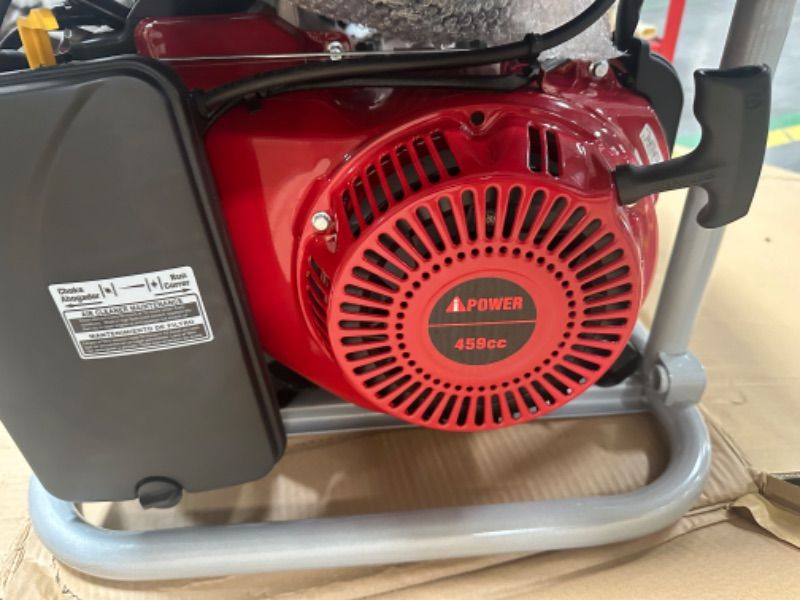 Photo 8 of (READ FULL POST) A-iPower SUA12000EC 12000-Watt Gas Powered Generator W/Electric Start (CARB/EPA), 12000 Watt, Wheel Kit Included 12000W + Electric Start + CARB Generator