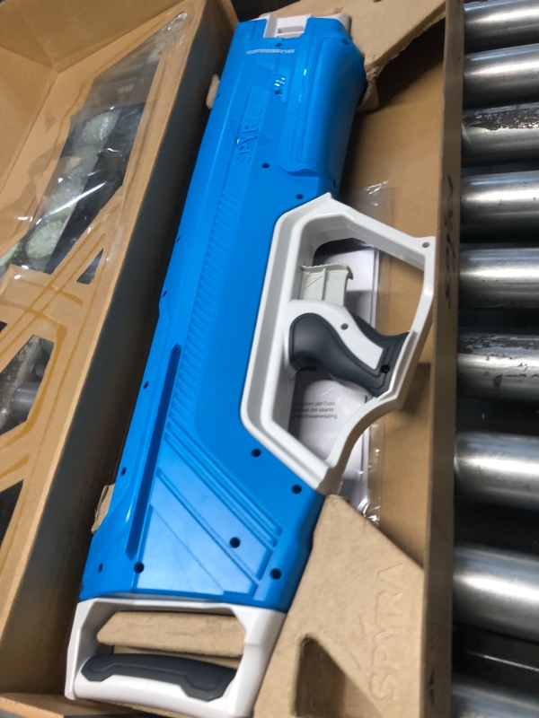 Photo 2 of ***USED - DAMAGED - UNABLE TO TEST - SEE COMMENTS***
SPYRA – SpyraLX WaterBlaster Blue (Non-Electronic) – Super Powerful, Rapid-Fire, Instant Action Premium Water Gun