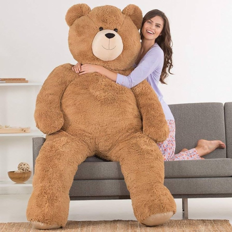 Photo 1 of (READ FULL POST) Vermont Teddy Bear Giant Stuffed Animals - Life Size Teddy Bear, 6 Foot, 6 FT, 72"