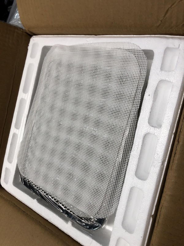 Photo 1 of ***USED - LIKELY MISSING PARTS - UNABLE TO VERIFY FUNCTIONALITY***
Septree Food Dehydrator 4 Stainless Steel Trays Food Dryer Machine with Digital Timer, Temperature Control and Safety Over Heat Protection for Jerky Herbs Fruit Veggies Snacks food dehydra