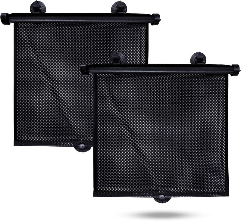 Photo 1 of (2 Pack) | Retractable Car Roller Sunshade