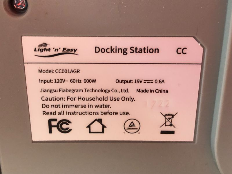 Photo 5 of ***HEAVILY USED AND DIRTY - DOESN'T DO ANYTHING WHEN TURNED ON - UNABLE TO TROUBLESHOOT - MISSING REMOTE***
LIGHT 'N' EASY Robot Vacuum Cleaner, Robot Vacuum Automatic Emptying, Ultra-Quiet, Ultra-Thin, Auto-Charging Robotic Vacuum Cleaner, Good for Pet H