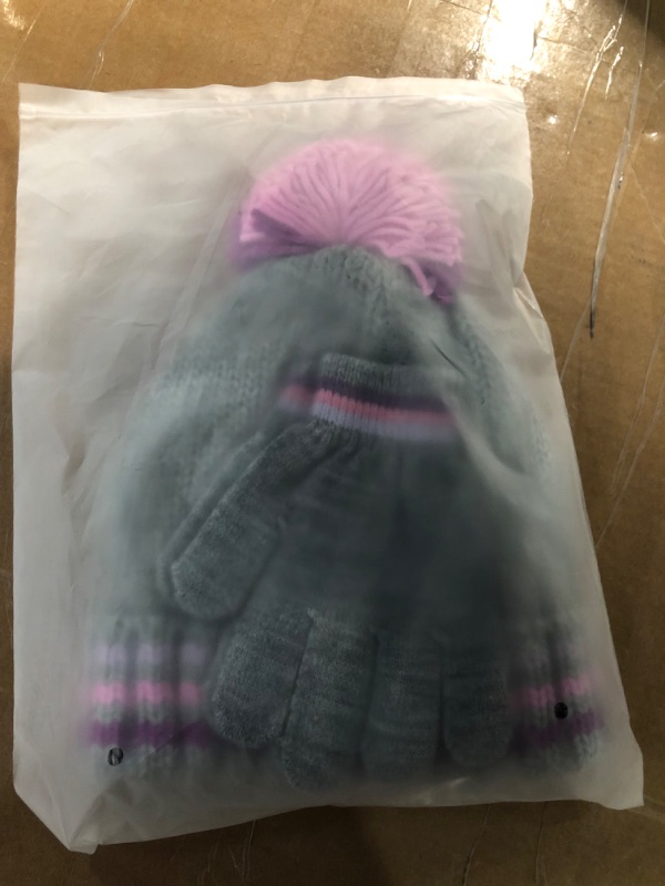 Photo 1 of accsa Toddler Kids Girl Novelty Colorful Knit Unicorn Pony Beanie Hat Age