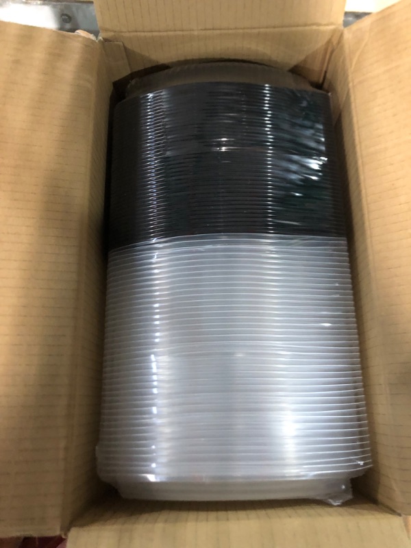 Photo 2 of ***USED***
YANGRUI To Go Containers, Shrink Wrap 40 Pack 24oz Leak Proof Reusable Machine Washable Meal Prep Container