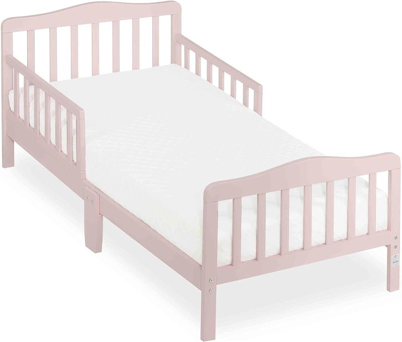 Photo 1 of (Similar to Stock Photo) Classic Design Toddler Bed in Pink
