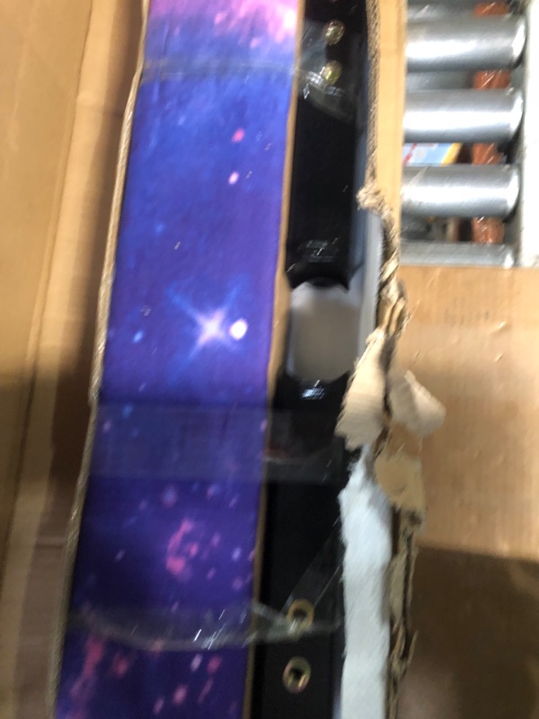 Photo 1 of Adjustable Balance Beam 8 ft Gymnastic Beam Adjustable Height for Kids and Teenage of All Gymnastic Levels, Gymnastic Training Beam Gymnastic Equipment for Athlete Home and Gym Club Use Dream Magic Star (Height: 9" - 29") Height: 9 inch - 29 inch