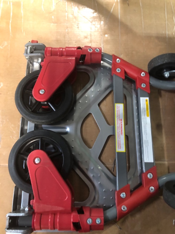 Photo 3 of ***NONREFUNDABLE - NOT FUNCTIONAL - FOR PARTS ONLY - SEE COMMENTS***
GLEASON INDUST PROD 73333 Hand-Trucks, 4 Piece , Red