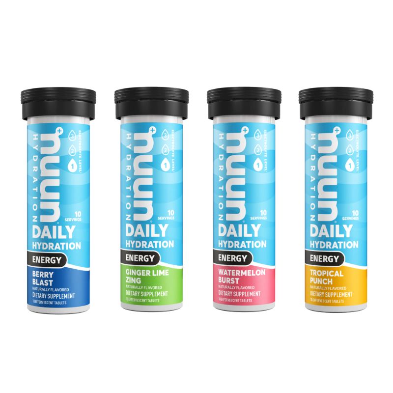 Photo 1 of **NONREFUNDABLE** Nuun Energy: Caffeine, B Vitamins, Ginseng, Electrolyte Drink Tablets, Mixed Flavors, 10 Count (Pack of 4) Mixed Flavors 10 Count (Pack of 4)
BB 5/2024