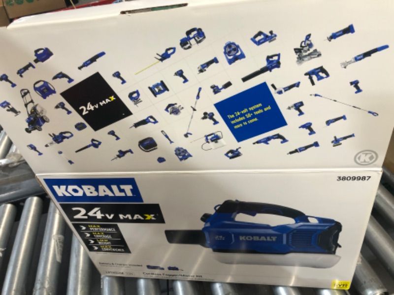 Photo 3 of Kobalt 0.53-Gallon Plastic 24-Volt Battery Powered Handheld Sprayer