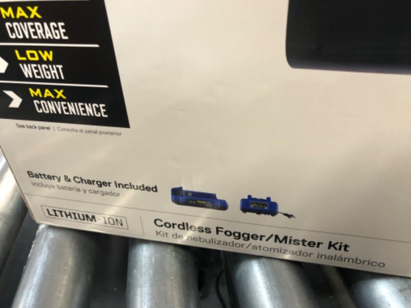 Photo 1 of Kobalt 0.53-Gallon Plastic 24-Volt Battery Powered Handheld Sprayer