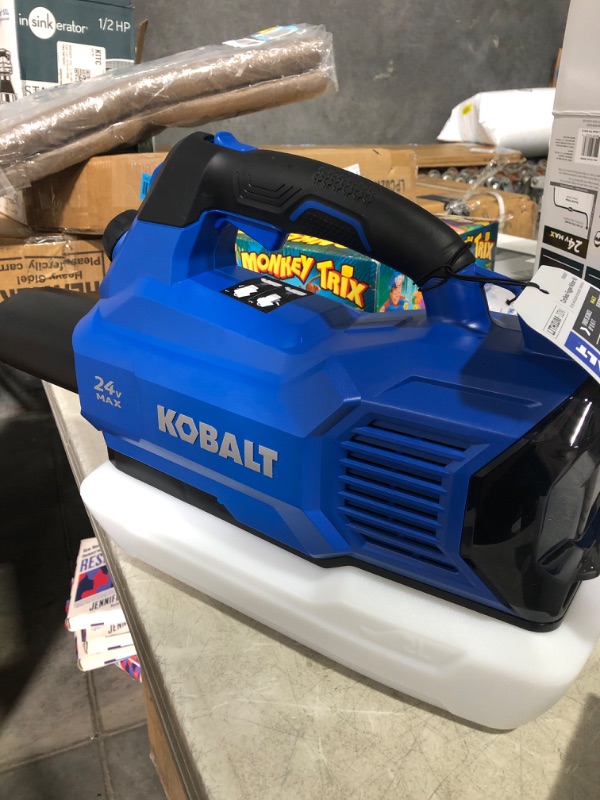 Photo 2 of * see clerk notes * Kobalt 0.53-Gallon Plastic 24-Volt Battery Powered Handheld Sprayer