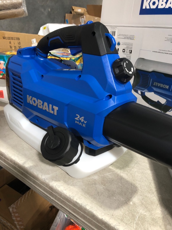 Photo 3 of Kobalt 0.53-Gallon Plastic 24-Volt Battery Powered Handheld Sprayer