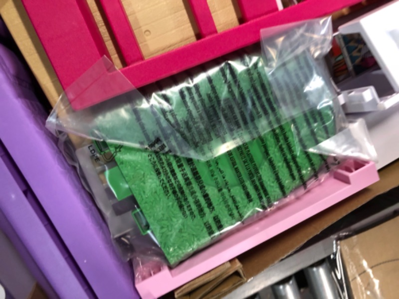 Photo 1 of Barbie DreamHouse Dollhouse with 70+ Accessories, Working Elevator & Slide, Transforming Furniture, Lights & Sounds Wheelchair Accessible Elevator