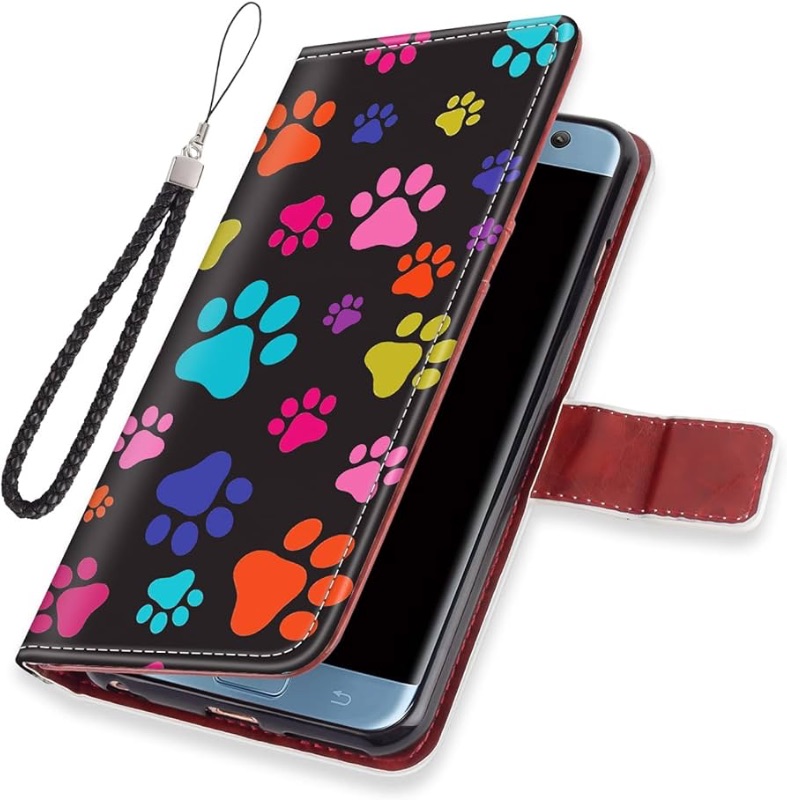 Photo 1 of Samsung Galaxy S23 Ultra Wallet Flip Case Dragonfly Pattern 