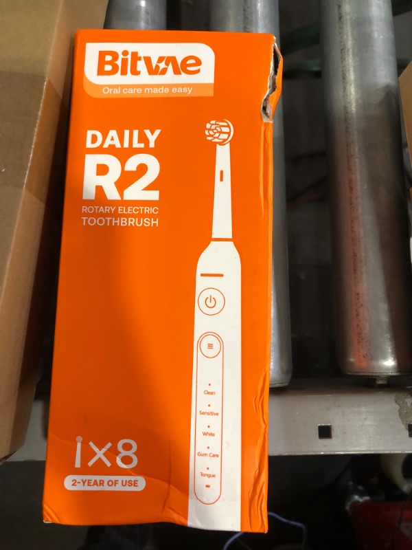 Photo 2 of Bitvae R2 Rotating Electric Toothbrush for Adults with 8 Brush Heads