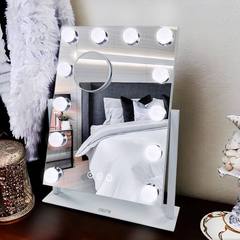 Photo 1 of  Vanity Mirror with Lights 12 LED Lighted Makeup Mirror Smart Touch Control